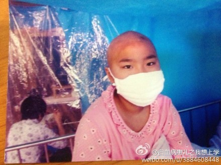 善心莲心 <wbr>助医白血病患儿陈晨医疗费