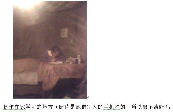 善心莲心&nbsp;<wbr>&nbsp;<wbr>助学贫困生吉克伍作