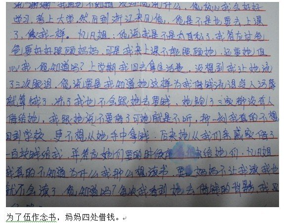 善心莲心&nbsp;<wbr>&nbsp;<wbr>助学贫困生吉克伍作