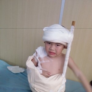 善心莲心&nbsp;<wbr>助医小男孩韦淇翔