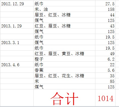 善心莲心&nbsp;<wbr>资助芳村失明老人生活费（第四期报告）