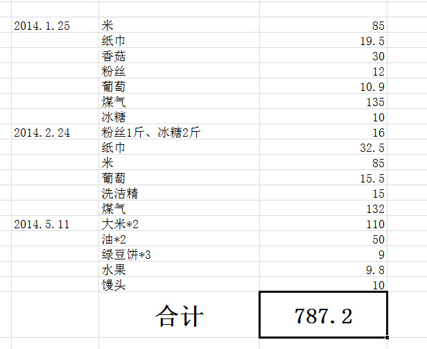 善心莲心&nbsp;<wbr>资助广州芳村失明老人生活费(2014年1月-5月)