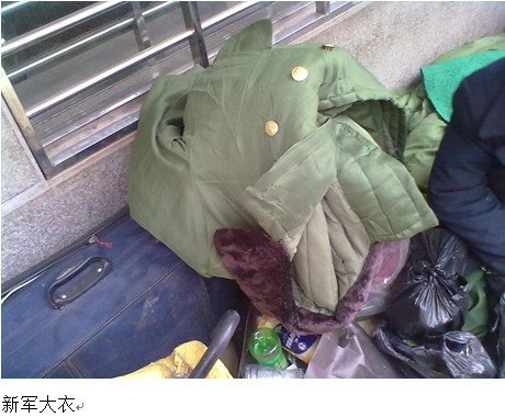 寒冬里给流浪者暖暖的关怀